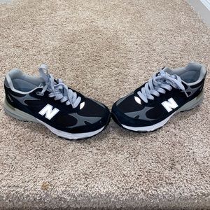 [SOLD] NEW BALANCE 993 BLACK SUEDE SHOES TRAINERS